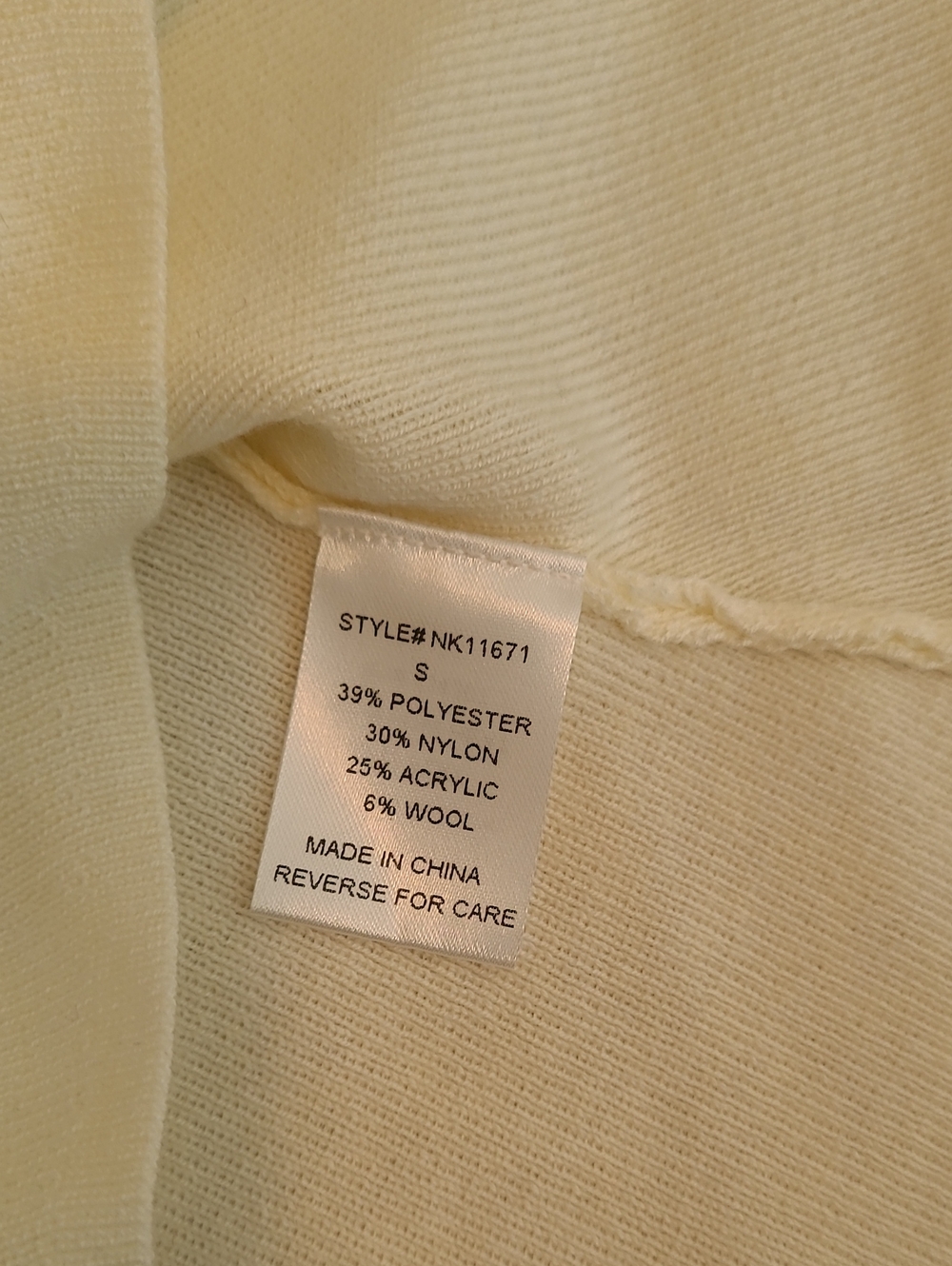 Express Ruched Front Covered Button Sweater Vest S - Picture 7 of 8